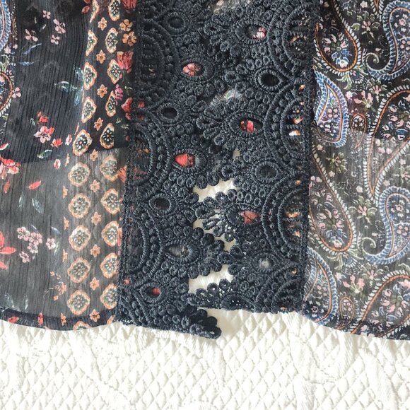 Sheer Time and True Kimono Bohemian Cover - Picture 4 of 8